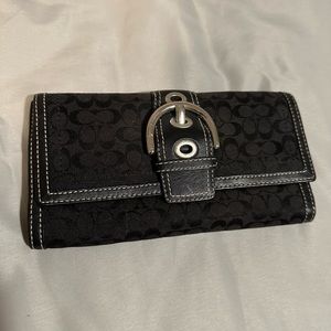 Genuine Black Coach Wallet